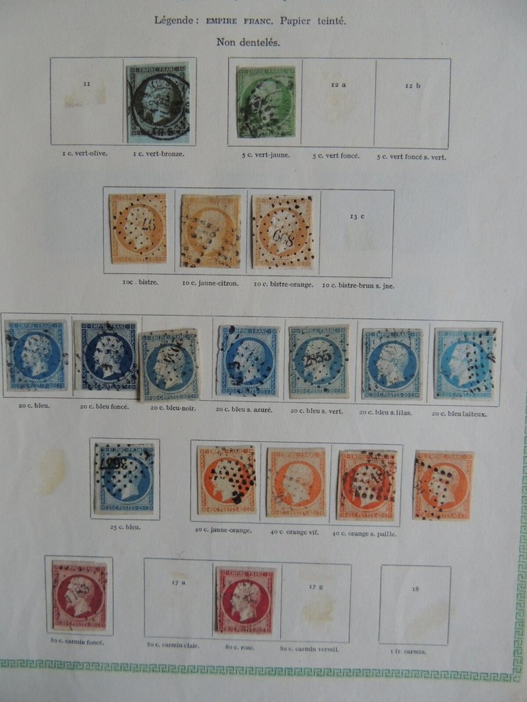 法國 1849/1970 - 提供的收藏在纸上 #4.3