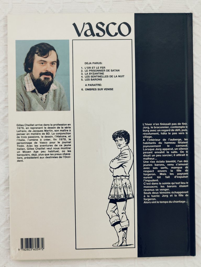 Vasco T5 + dédicace - C - 1 Album - 第一版 - 1987 #3.2