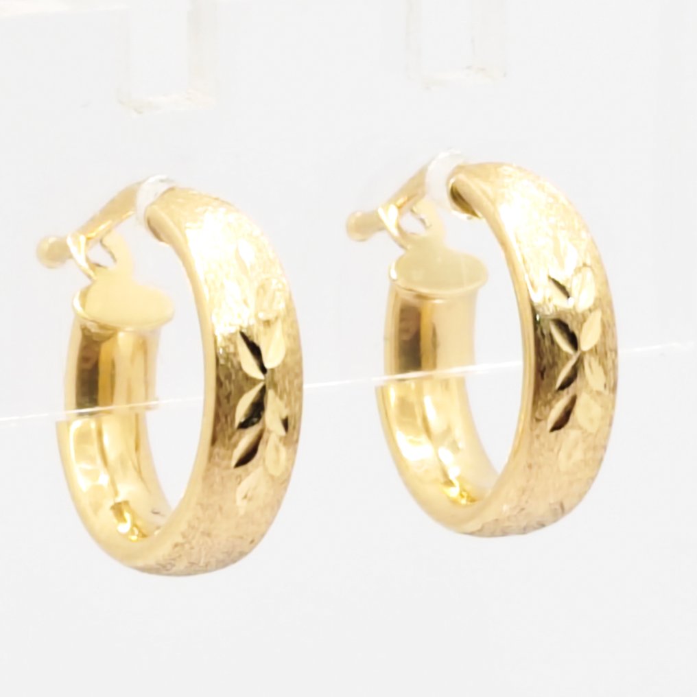 Sans prix de réserve - Boucles d'oreilles - 18 carats Or jaune #1.0