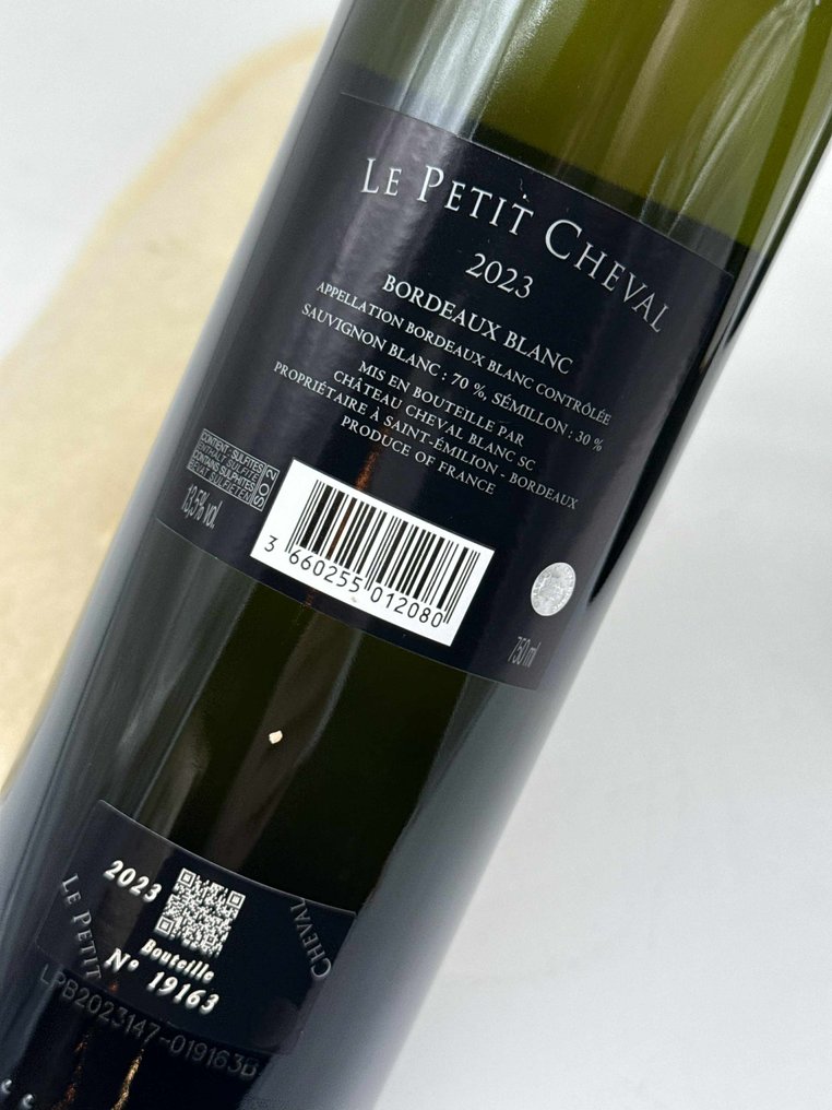 2023 Chateau Cheval Blanc Le Petit Cheval Blanc - Μπορντό - 1 Φιάλη (0,75L) #2.1