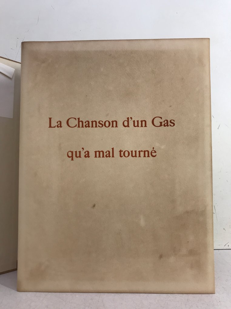 Signé; Edmond Heuzé; Gaston Couté - La Chanson d'un Gas qu'a mal tourné [1/115 avec deux lithographies originales] - 1951 #3.2