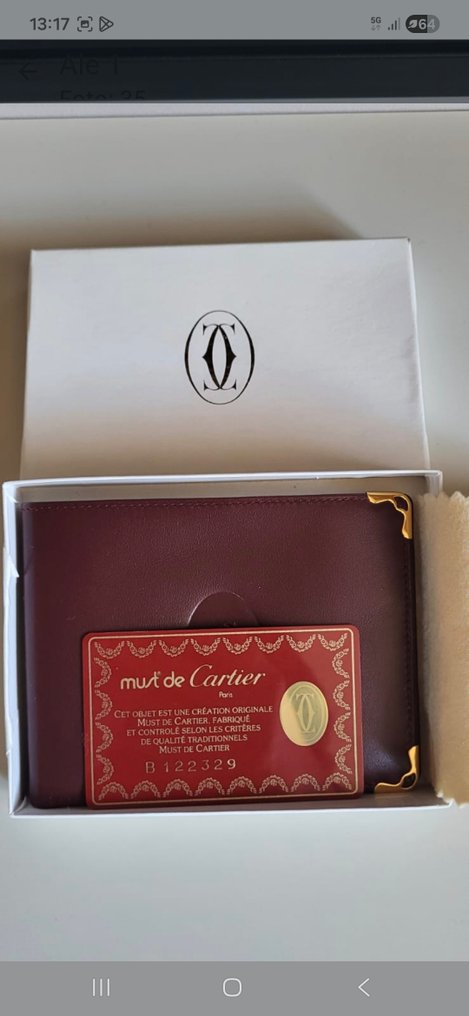 Cartier - Must - 钱包 #1.0