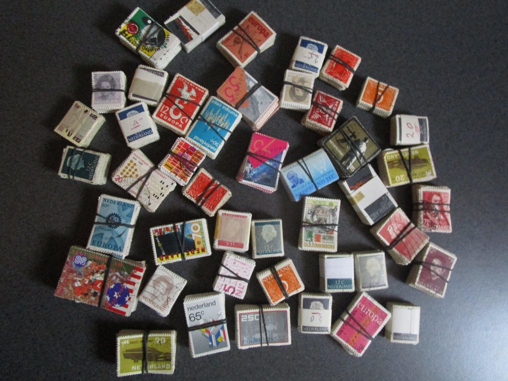 Ευρώπη - 36.000 γραμματόσημα σε πακέτα Ολλανδία, Βέλγιο, Αγγλία, Helvetia και 1 λεύκωμα αποθήκευσης Ανατολική #1.0