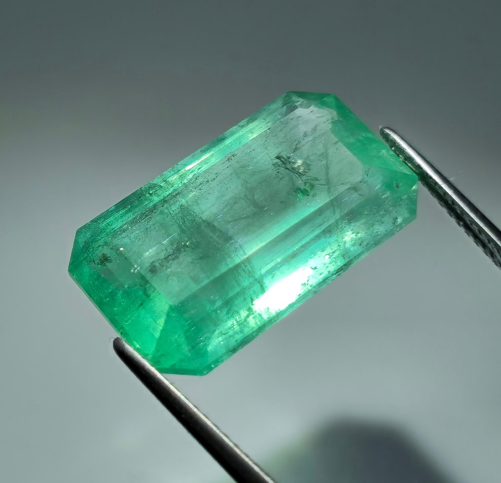 1 pcs Groen Smaragd - 18.29 ct - International Gemological Institute (IGI) #4.3