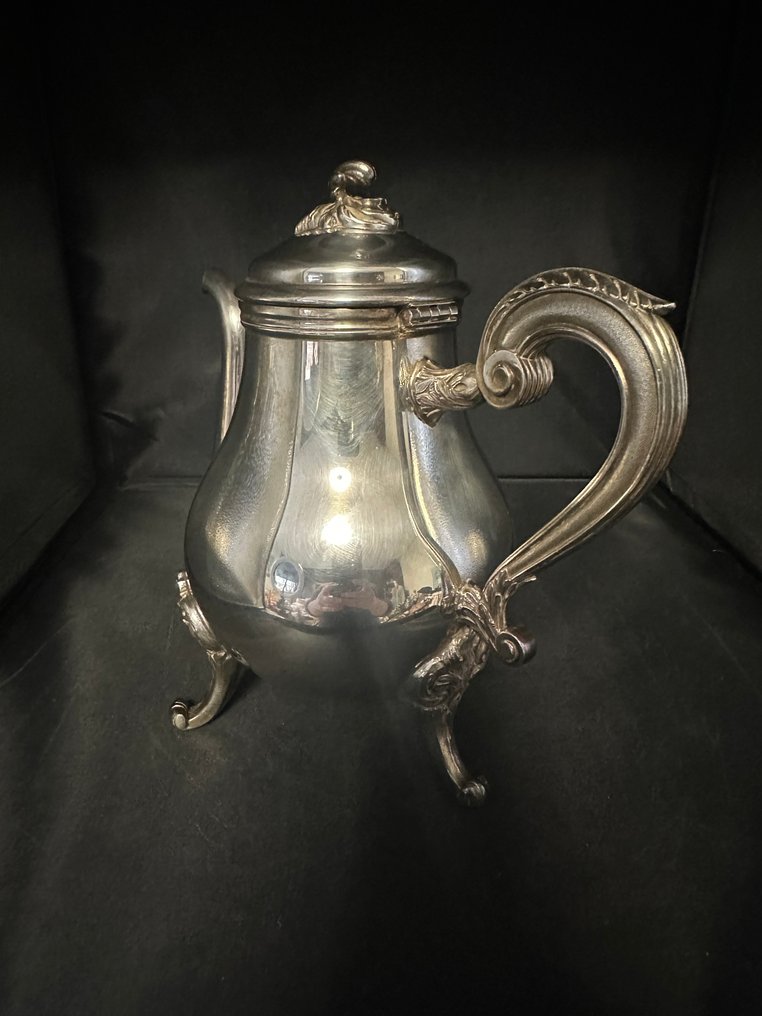 Christofle - Pentola - Placcato argento, Metallo - Incredibile 'Marly teapot' #2.1