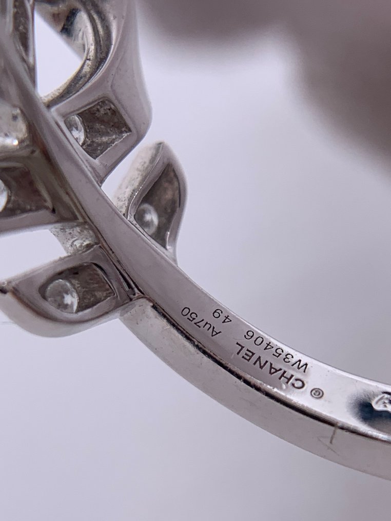 Chanel - Ring - 18 kt Vittguld #4.3