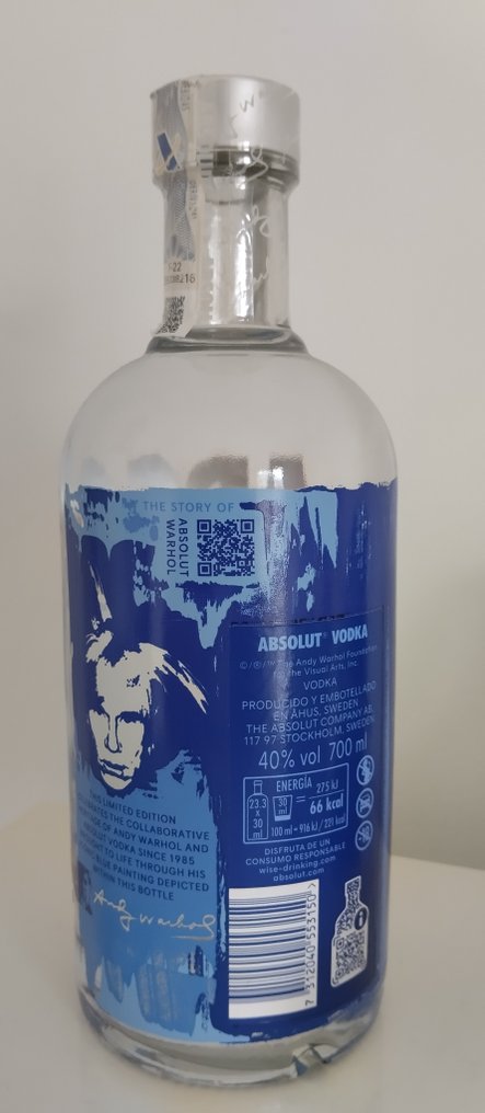 Absolut - Warhol & Mosaik limited edition - 700ml - 2 flasker #3.2