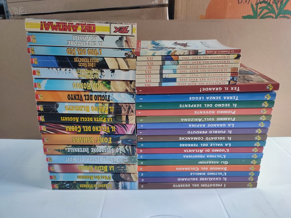 Tex - Maxi Tex nn. 1/16 - Stella D'Oro nn. 1/16 + Almanacchi del West x40 albi - 40 Comic #1.0