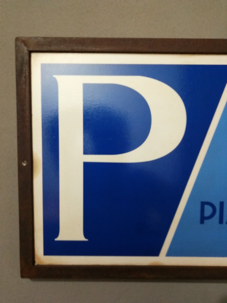 Piaggio - PIAGGIO GENOVA - 广告标牌 - 金属, 搪瓷 #3.2