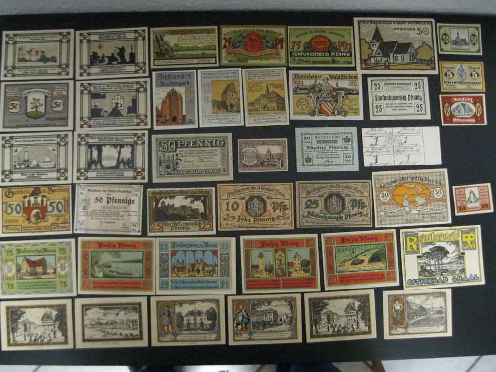 Γερμανία. - 110 Notgeld Scheine - 1919/1925 (χωρίς τιμή ασφαλείας) #1.0