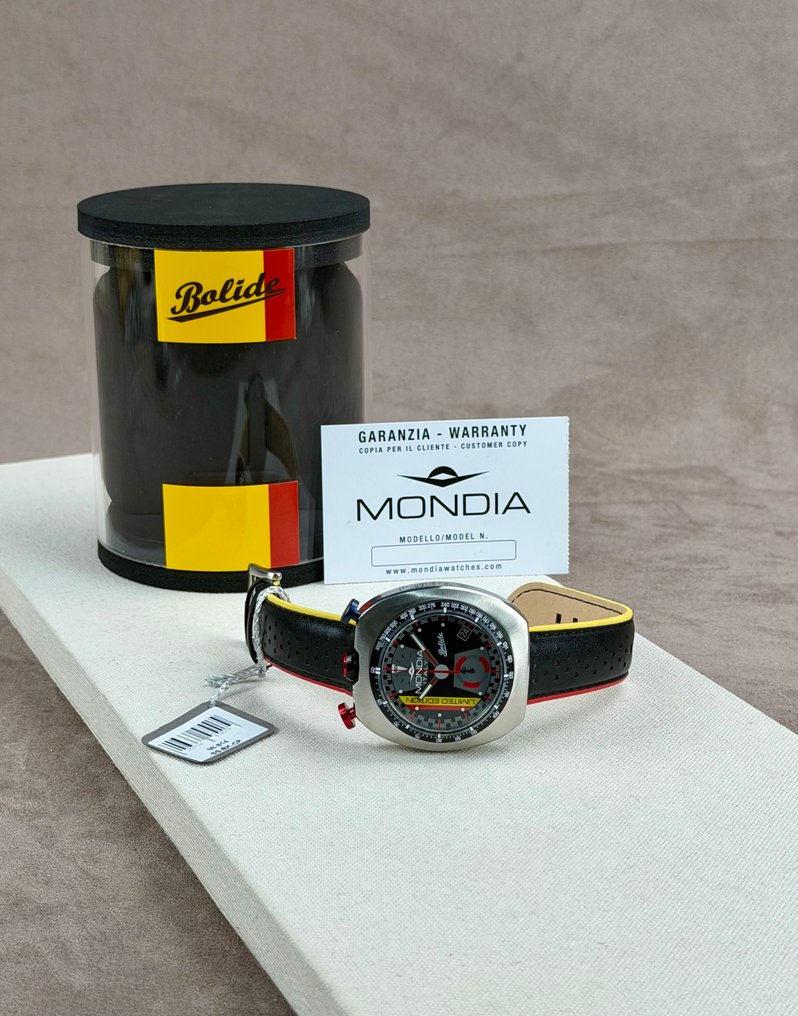 Mondia - Bolide Bullhead Chronograph Date - No reserve price - MI-814-SS-BK-CP - Men - 2020+ #2.1