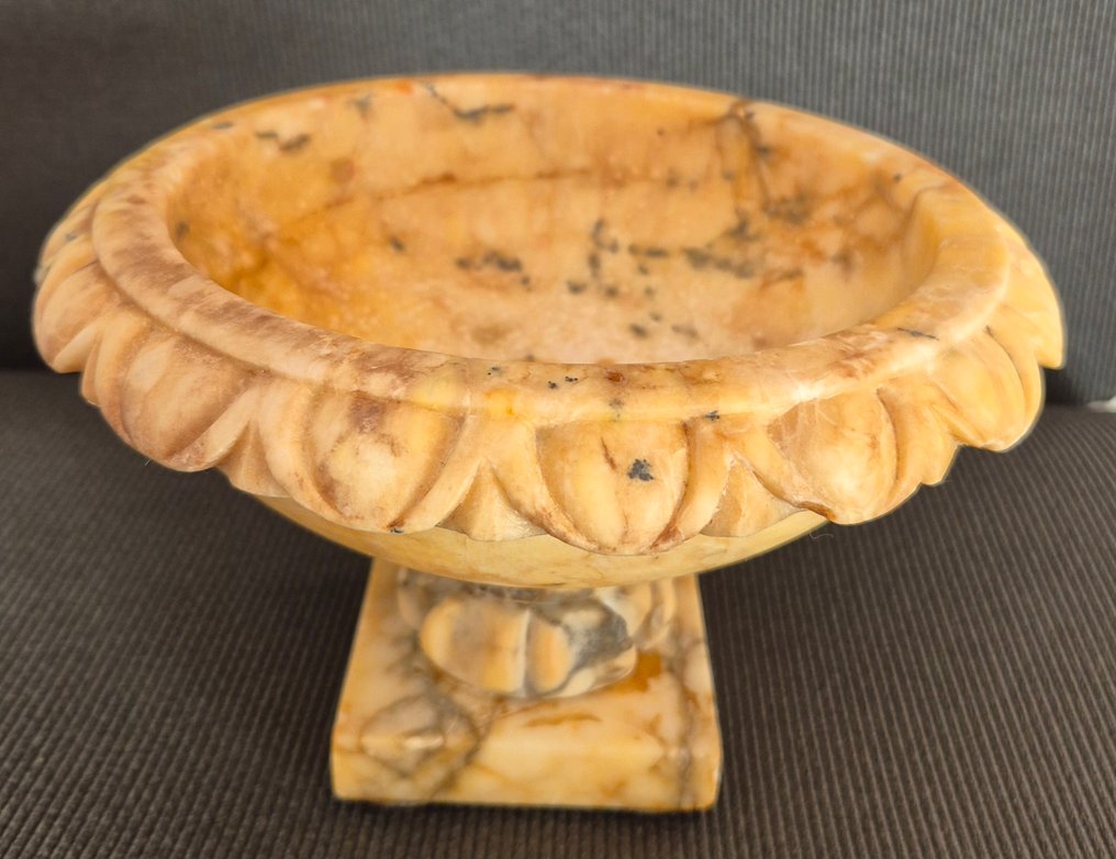 Tazza - Large Giallo Antico Marble - Grand tour Rome workshop #2.1
