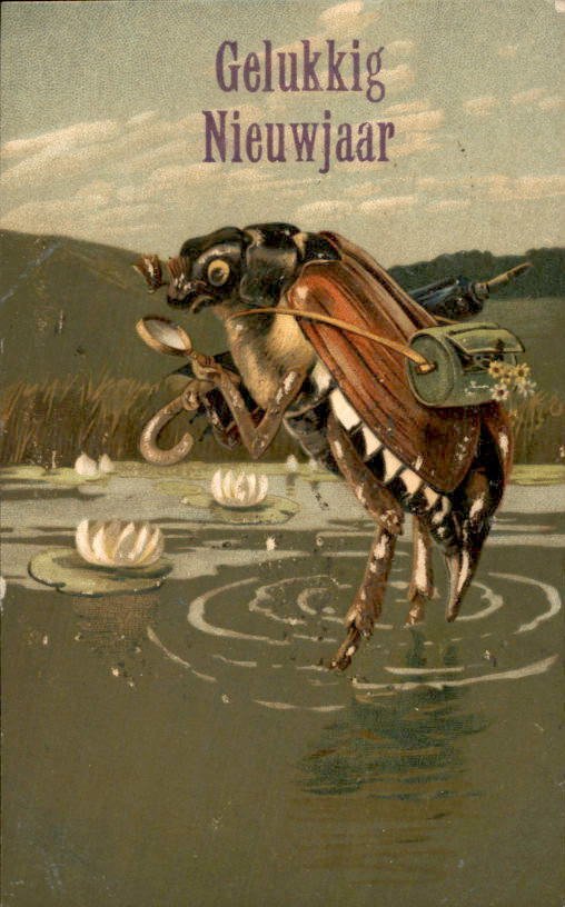 Fantasy, Πρωτοχρονιά - Καρτ-ποστάλ (135) - 1900-1960 #2.1