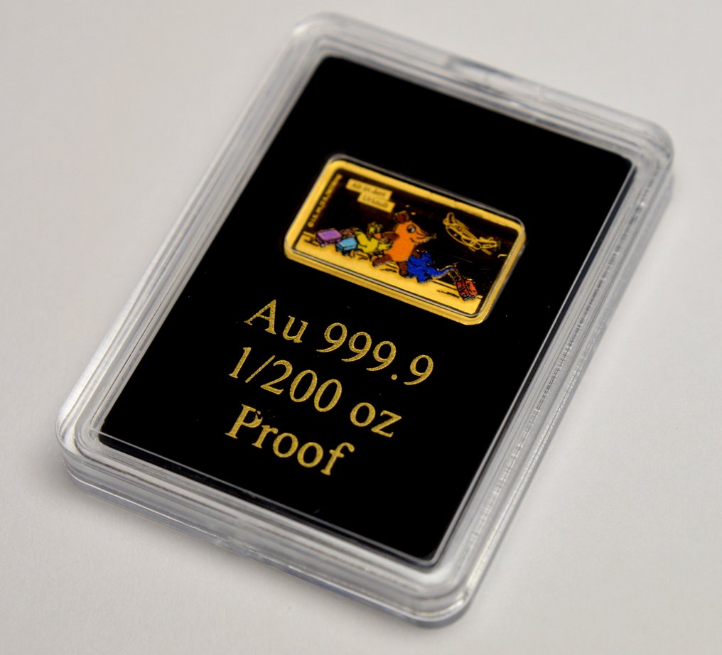 Duitsland. Die Maus - 1/200oz (.999 Gold) - with certificate (Zonder minimumprijs) #2.1