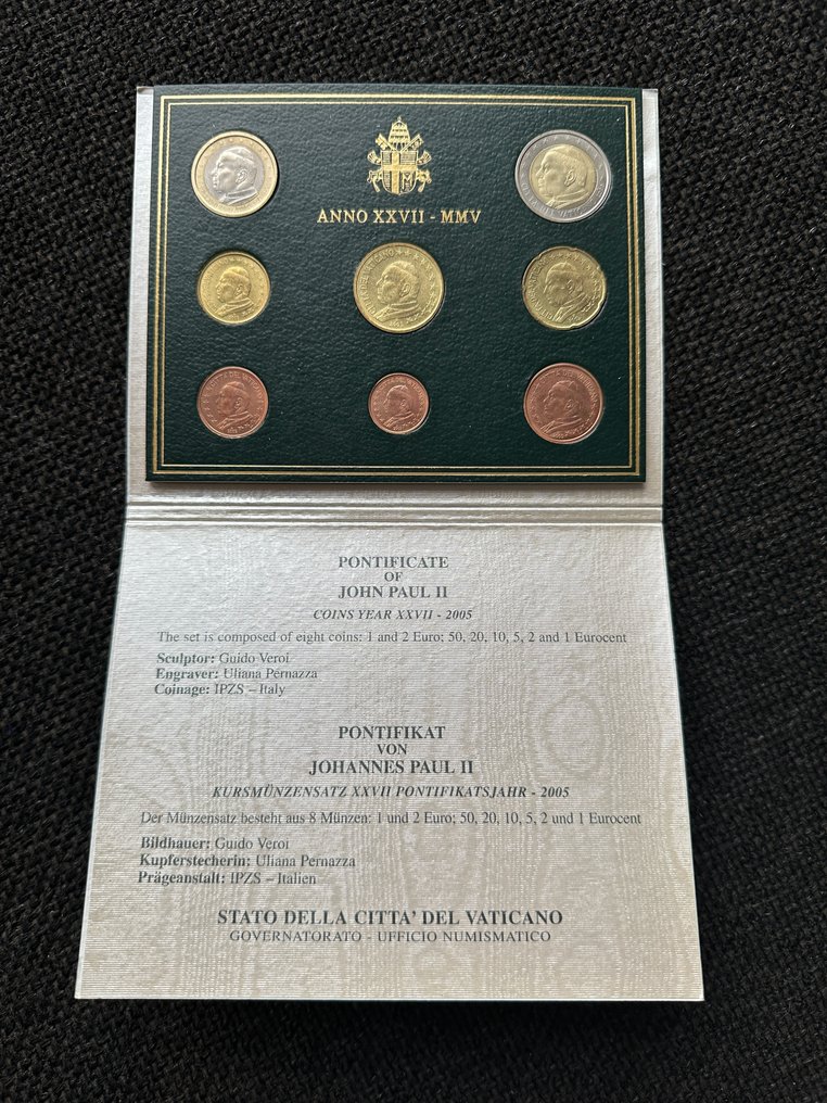 Vaticano. Year Set (BU) 2005  (Sin precio de reserva) #1.0