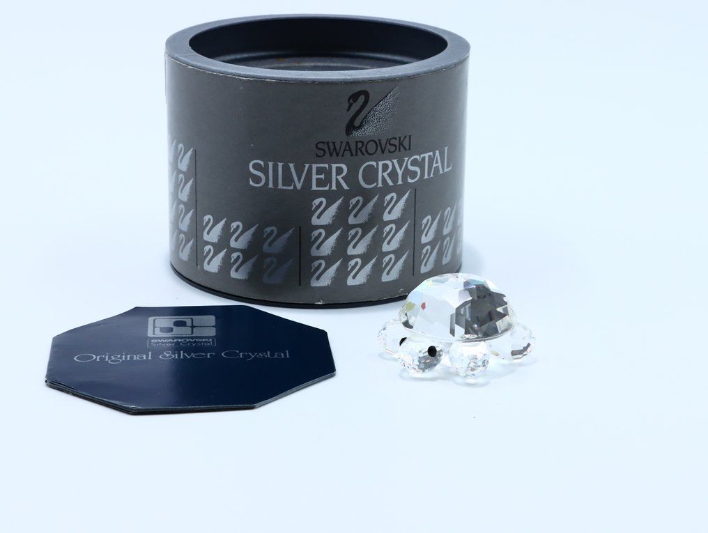 玩具人偶 - Swarovski - Schildpad klein (Boxed + certificate) - 水晶 #1.0