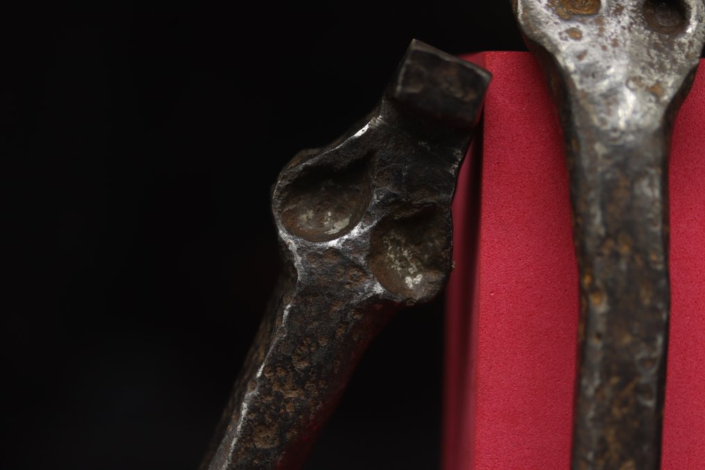 Βίκινγκ (Νορβηγία) 3 τεμάχια διακοσμημένα με σίδηρο Δωρητικά δόρατα λατρείας - 13.7 cm  (χωρίς τιμή ασφαλείας) #2.1