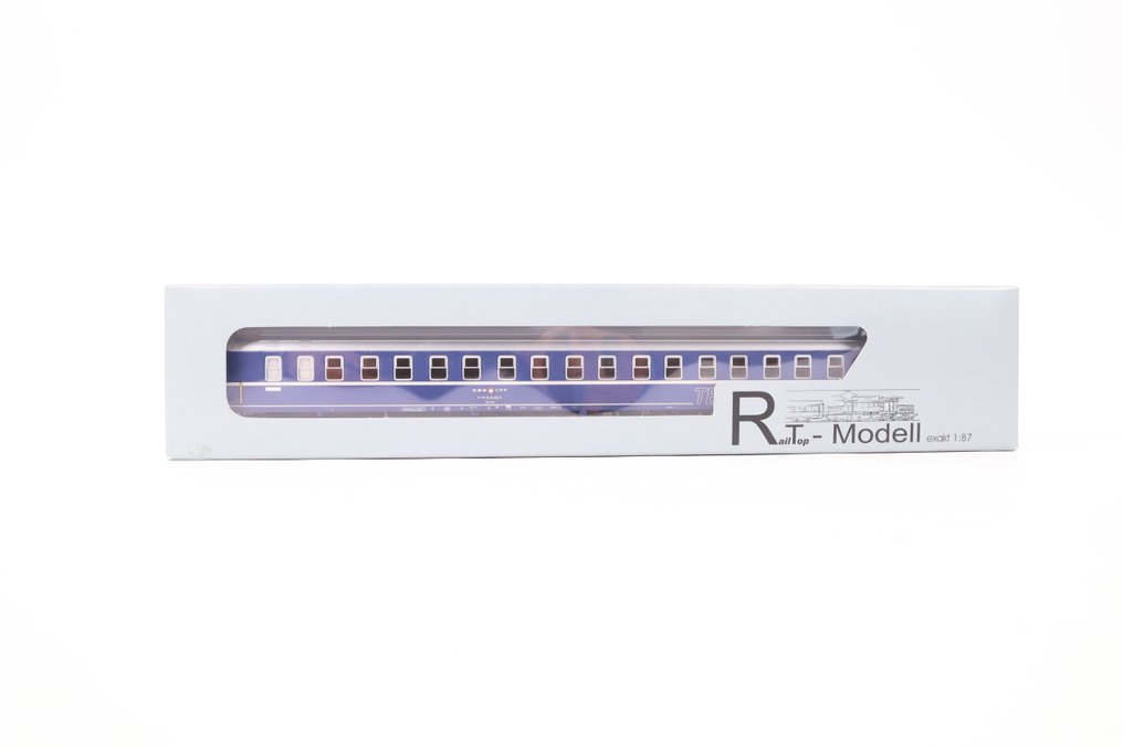 RailTop H0 - 13001 - Machetă tren transport călători (1) - Tip de vagon de dormit T2S WLAm - TEN Trans Euro Nacht - SBB #2.1