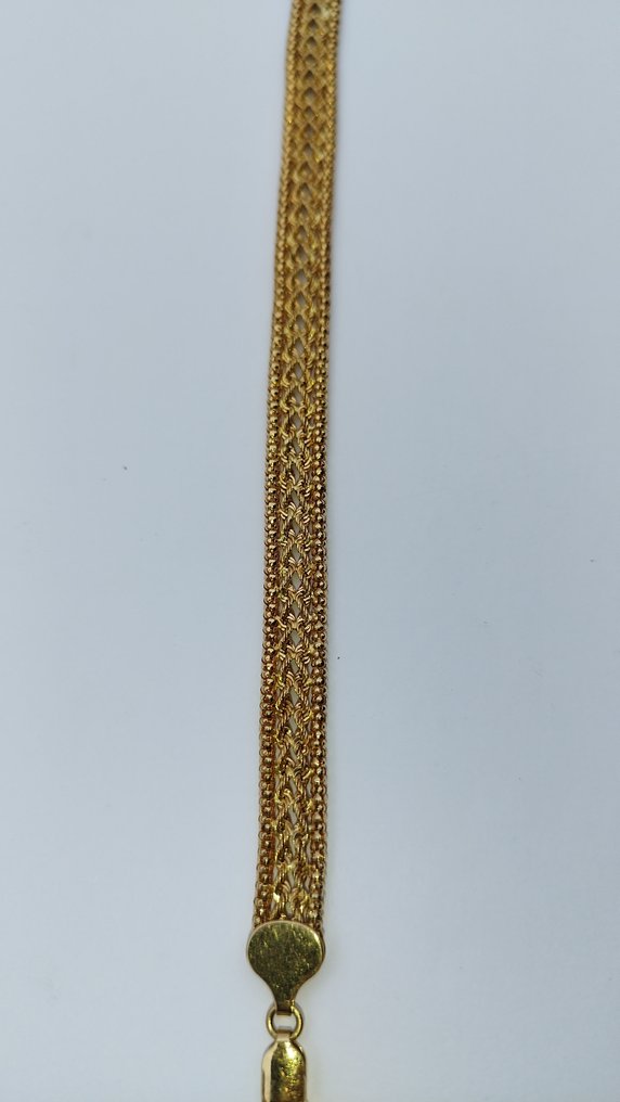 手镯 - 18K包金 黄金 - 手工制作 #2.1