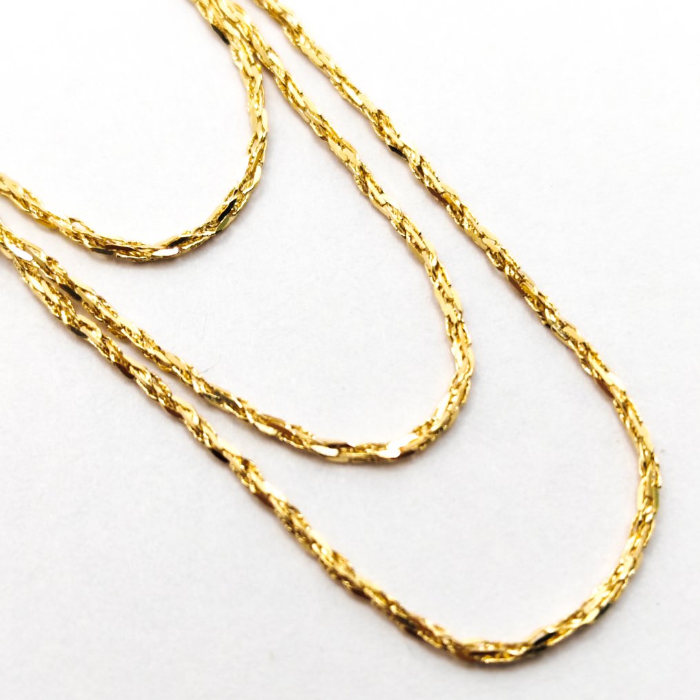 Sans prix de réserve - Collier - 18 carats Or jaune #4.3