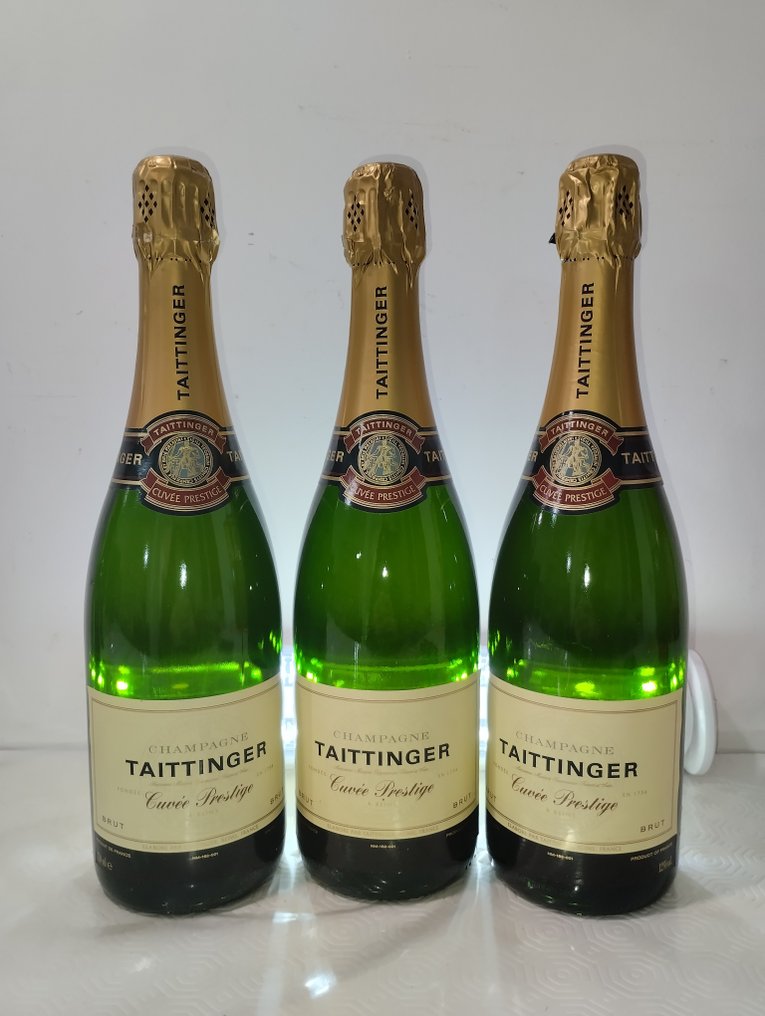 Taittinger, Cuvee Prestige - Champagne - 3 Bottiglie (0,75 L) #1.0