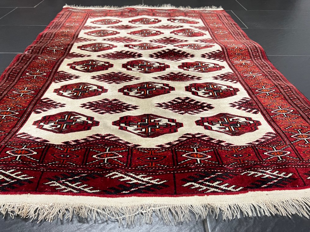 UDSSR Jomut Afghan - Tæppe - 125 cm - 90 cm #1.0