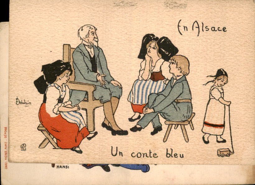 幻想, 家庭 - 家庭 - 母亲 - 孩子 - 明信片 (132) - 1900-1950 #2.1