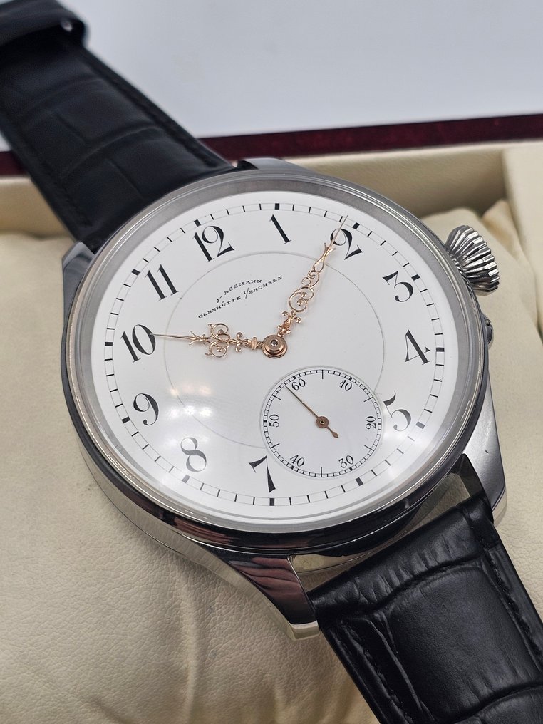 Glashutte - J. Assmann 1/Sachsen Anker Chronometr - Ohne mindestpreis - Herren - 1908 #4.3