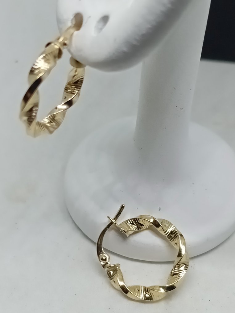 No reserve price - Earrings - 18 kt. Yellow gold #1.0