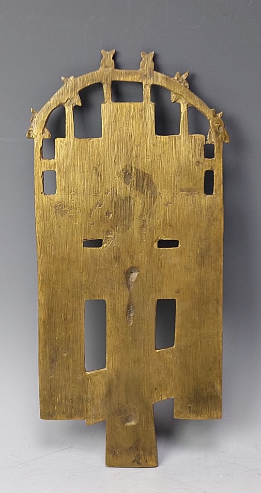 Travel icon - Bronze - Zegenkruis #4.3