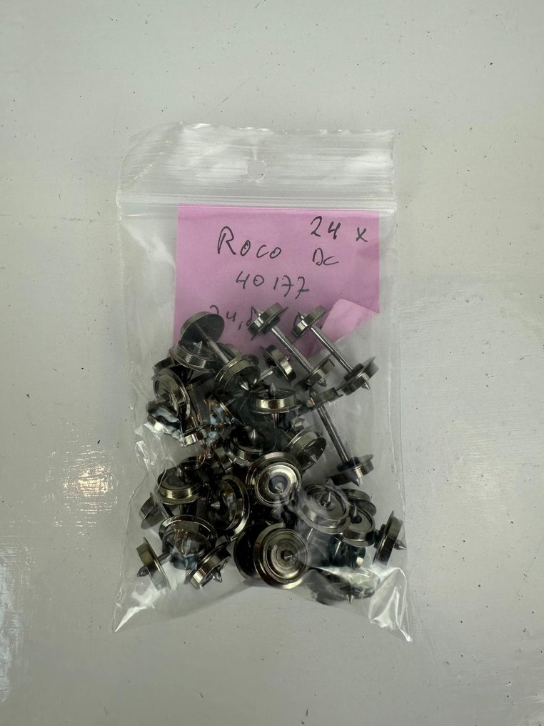 Roco, ACME, Tillig, ESU H0 - Accesorio para tren a escala (56) - Ruedas de corriente continua x 56 #4.3