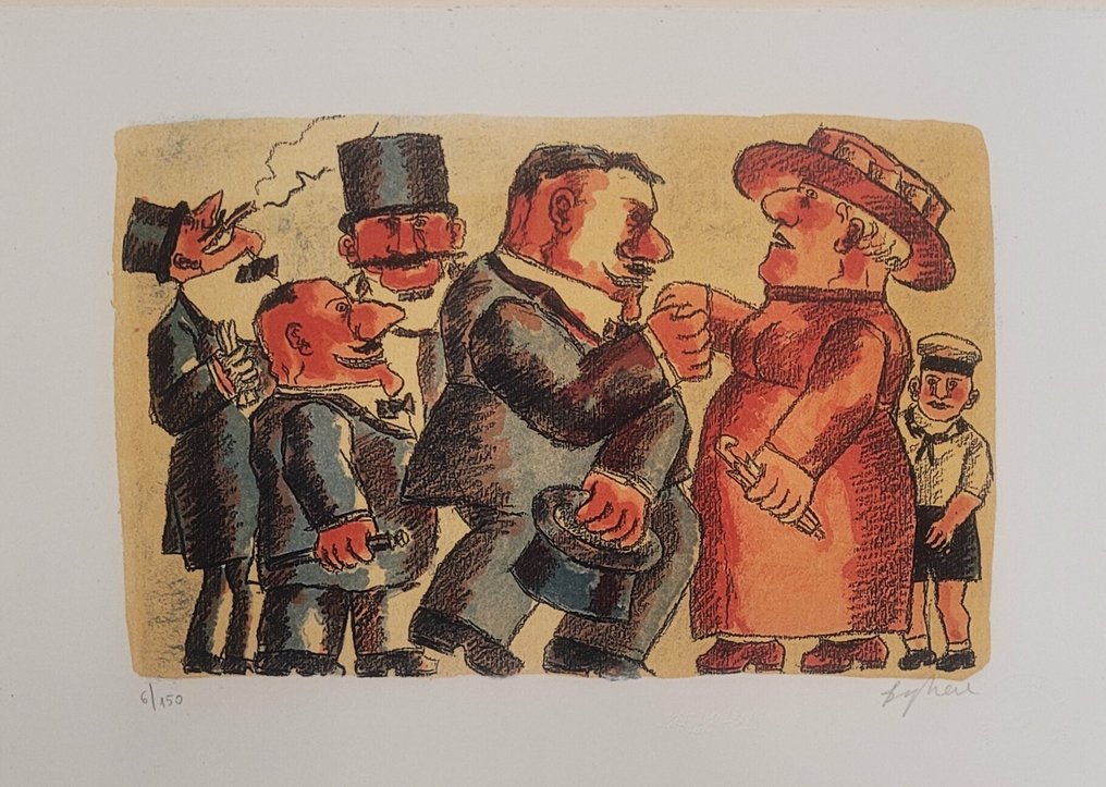 Franz Borghese (1941-2005) - Il baciamano #2.1