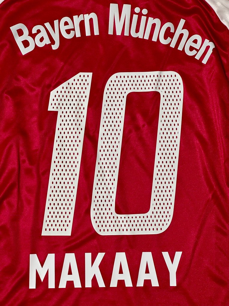 拜仁慕尼黑 - 德国足球联盟 - Roy Makaay - 2004 - 足球衫 #3.2