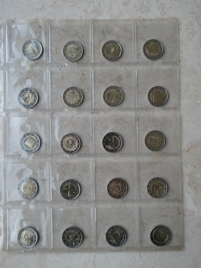 Ευρώπη. 2 Euro 2009/2025 (20 stuks) (χωρίς τιμή ασφαλείας) #1.0