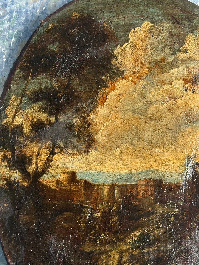 Scuola di A. Magnasco (X - Paesaggio con figure #2.1