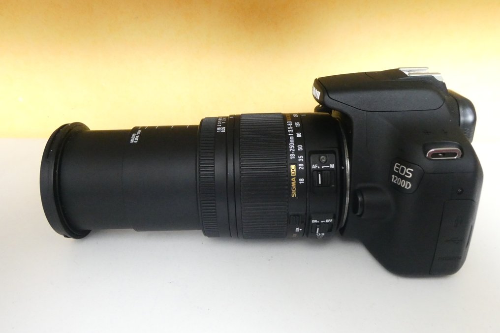 Canon EOS 1200D met Sigma 18-250mm EF-S HSM (macro) OPTICAL STABILIZER lens Digitalkamera #2.1