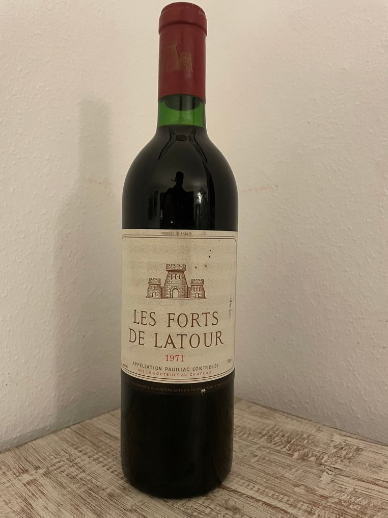 1971 Les Forts de Latour, 2nd wine of Ch. Latour - Pauillac - 1 Î¦Î¹Î¬Î»Î· (0,75L) #1.0
