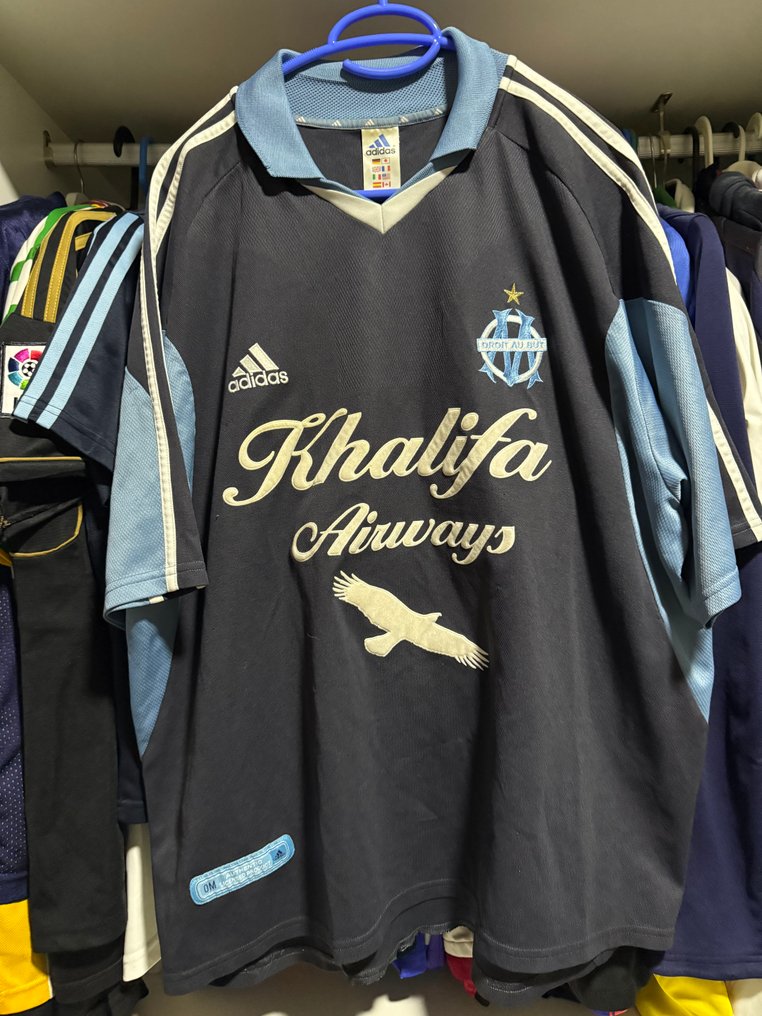 Olympique Marseille - 法国足球联赛 - 2001 - 足球衫 #1.0