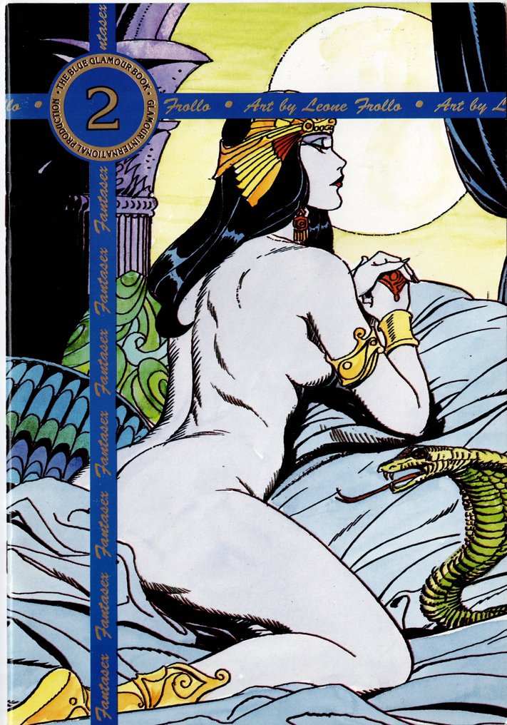 The Blue Glamour Book - Art by Leone Frollo - 4 Complete series - First edition - 1998 #3.2