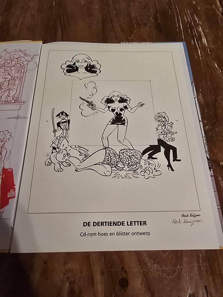 Franka - De dertiende letter - Luxe HC met stofomslag - 1 Album - Réédition/2012 #1.0