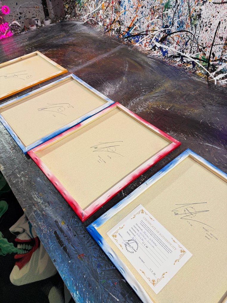 Michele Socionovo - Pagine d'amore (N4 quadri) #1.0