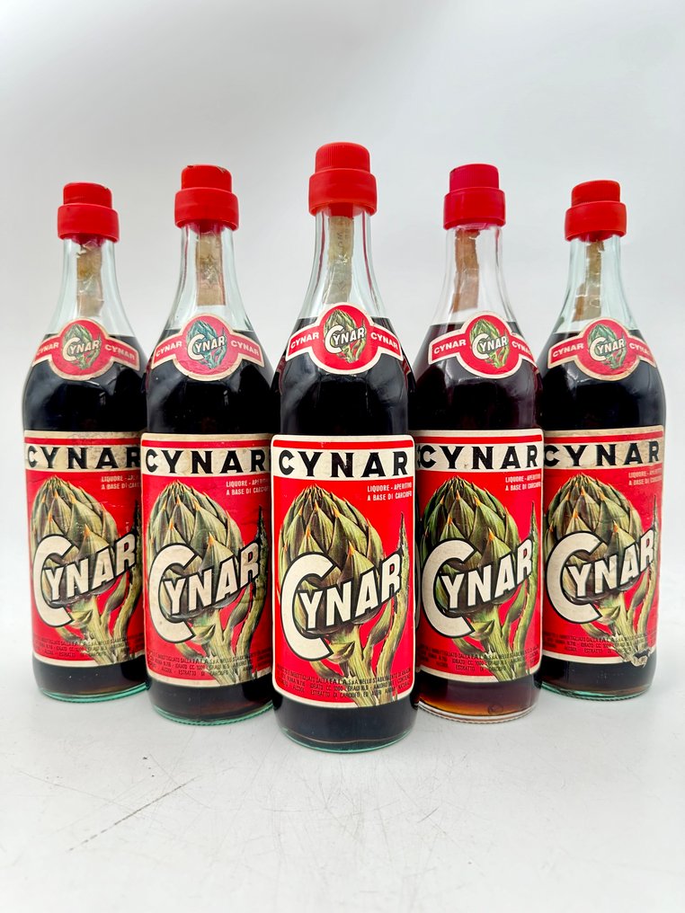 Cynar - b. 1970-tallet, 1980-tallet - 1000cc - 5 flasker #1.0