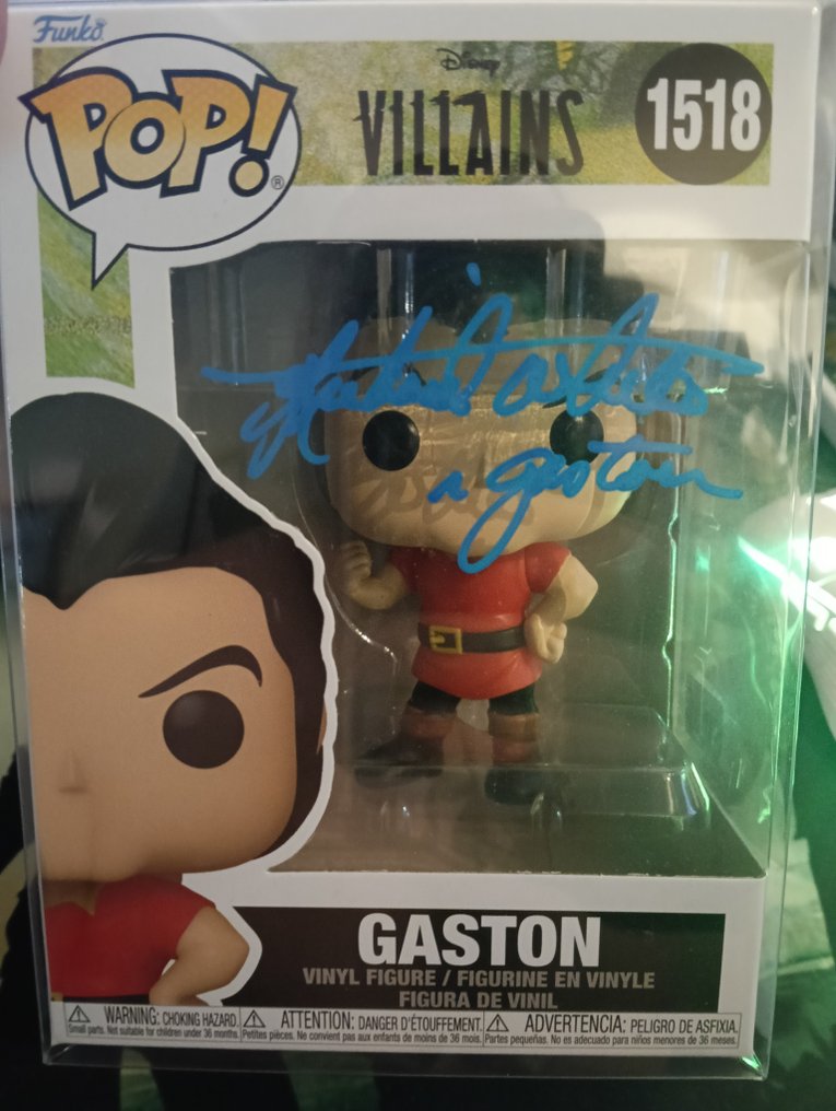 Funko  - Funko Pop Gaston #1518 Signed by Richard White w/ Zobie COA #1.0