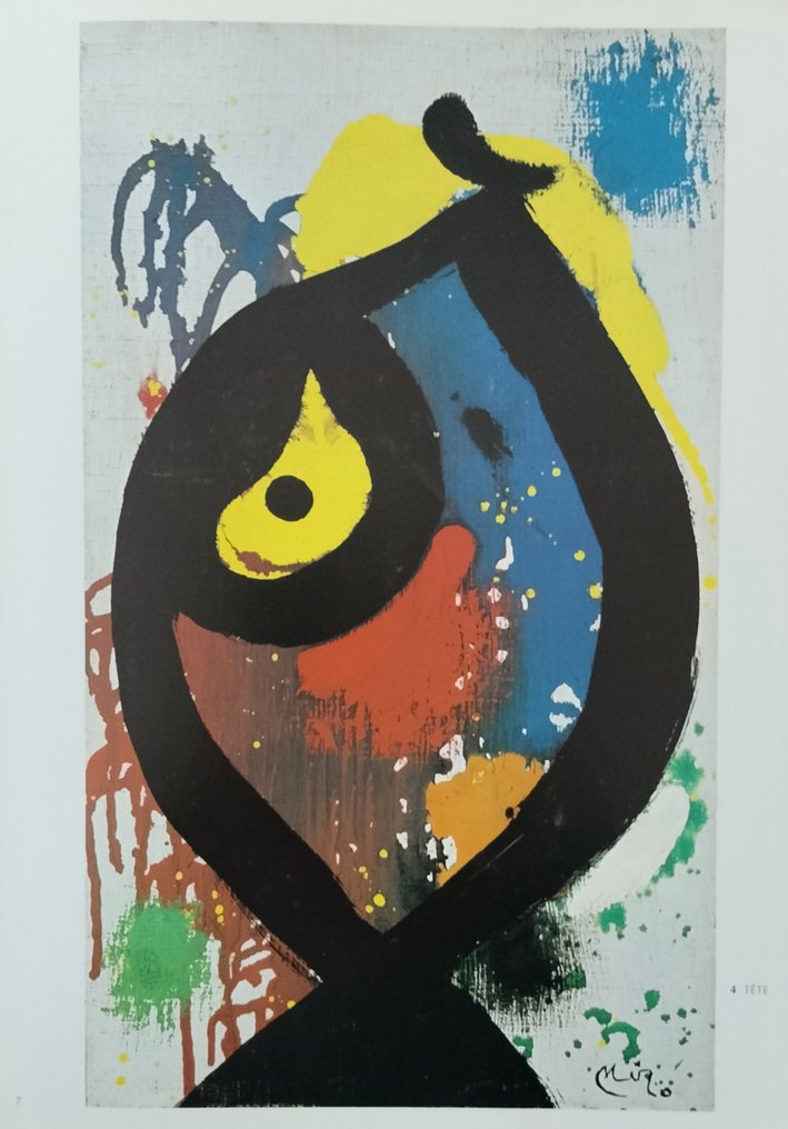 Joan Miró - Derrière le MIroir 117 & 231 - 1959-1978 #4.3