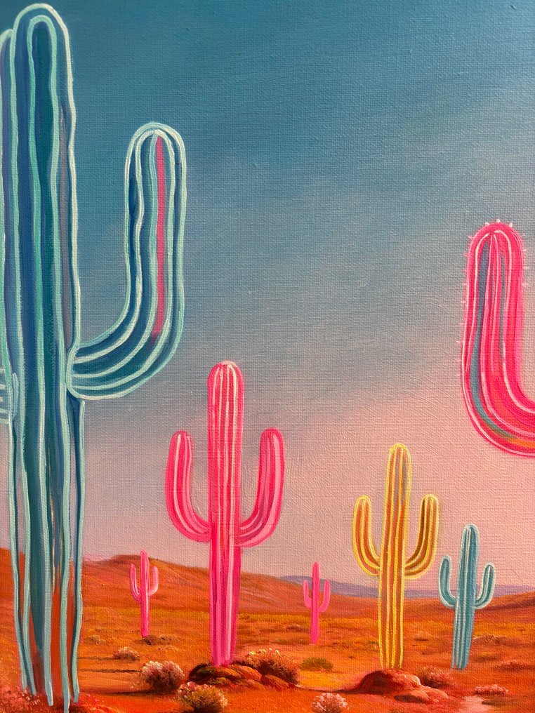 Alexy Berthelot - Neon day cactus 20 #2.1