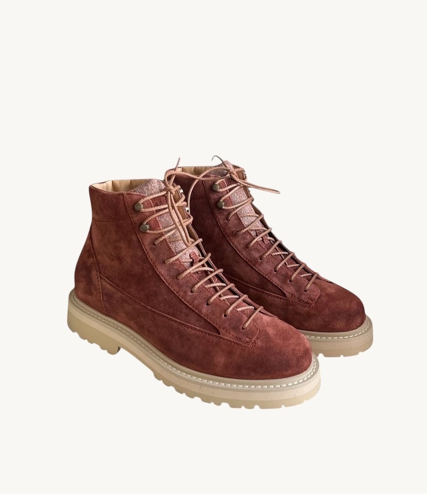 Brunello Cucinelli - Ankelstøvler - Størelse: EU 42 - Ny og i æsken #1.0