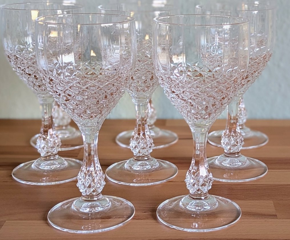 Cristal d'Arques - Italkiegészítők (8) - Chenoncaux - Kristály - Weingläser, Trinkgläser #2.1