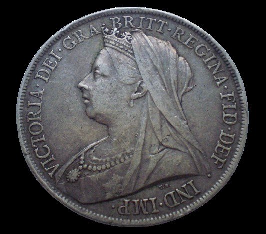 Royaume-Uni. Victoria. 1 Crown 1900 (Sans prix de réserve) #1.0