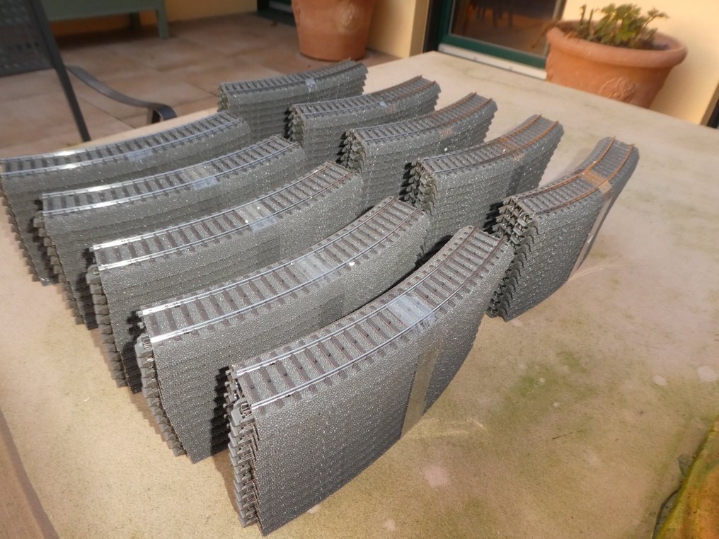 Märklin H0轨 - 24130 - 模型火车车轨 (120) - C轨，120x弯曲轨道 1/1 R1 #3.2