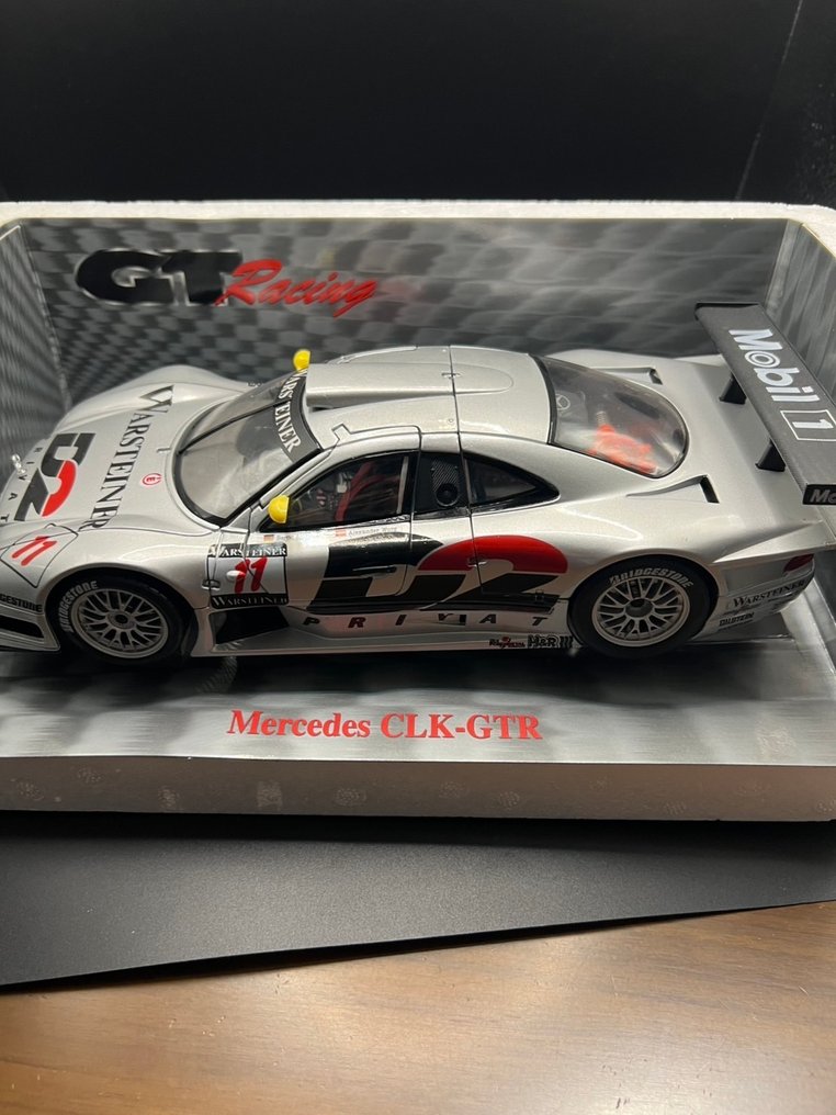 Maisto 1:18 - Model car  (38848) - MERCEDES BENZ CLK-CLASS GTR D2 WARSTEINER N 11 FIA GT 1997 B.SCHNEIDER - A.WURZ - rar-h1141861514 #1.0
